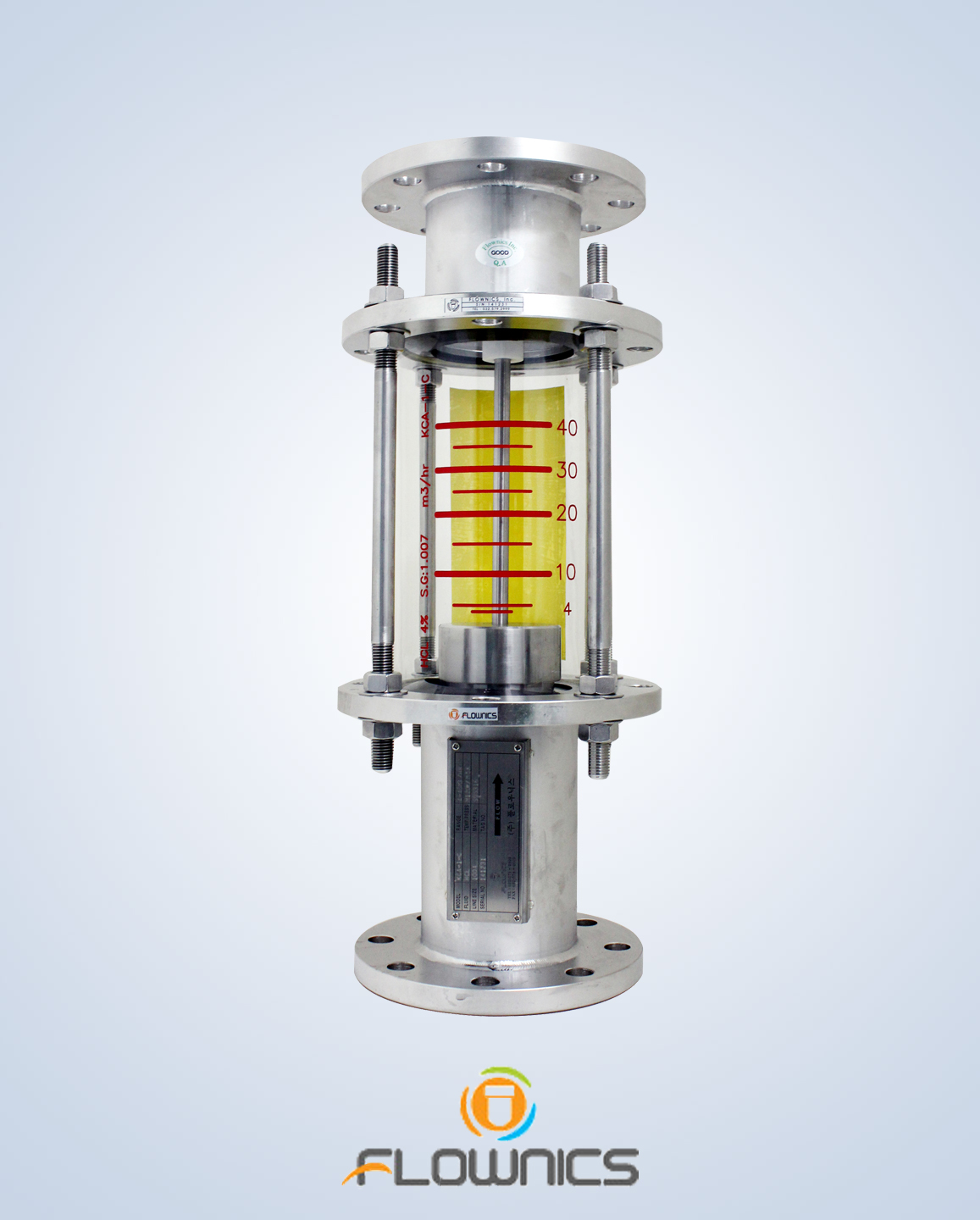 유리관식 면적 유량계(KCA)